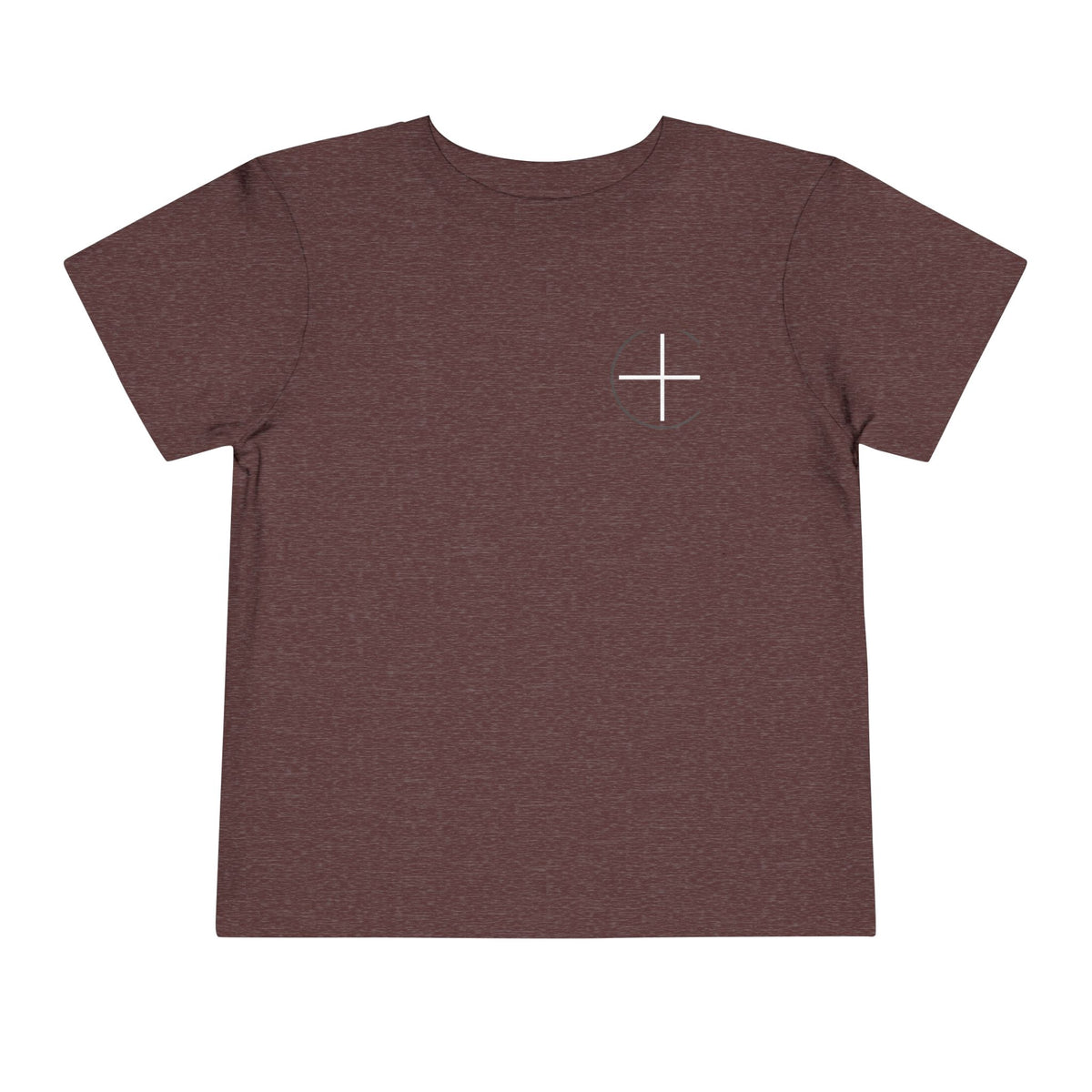 Toddler Tee — Minimal 'Jesus Loves Me' Christian Kids Shirt