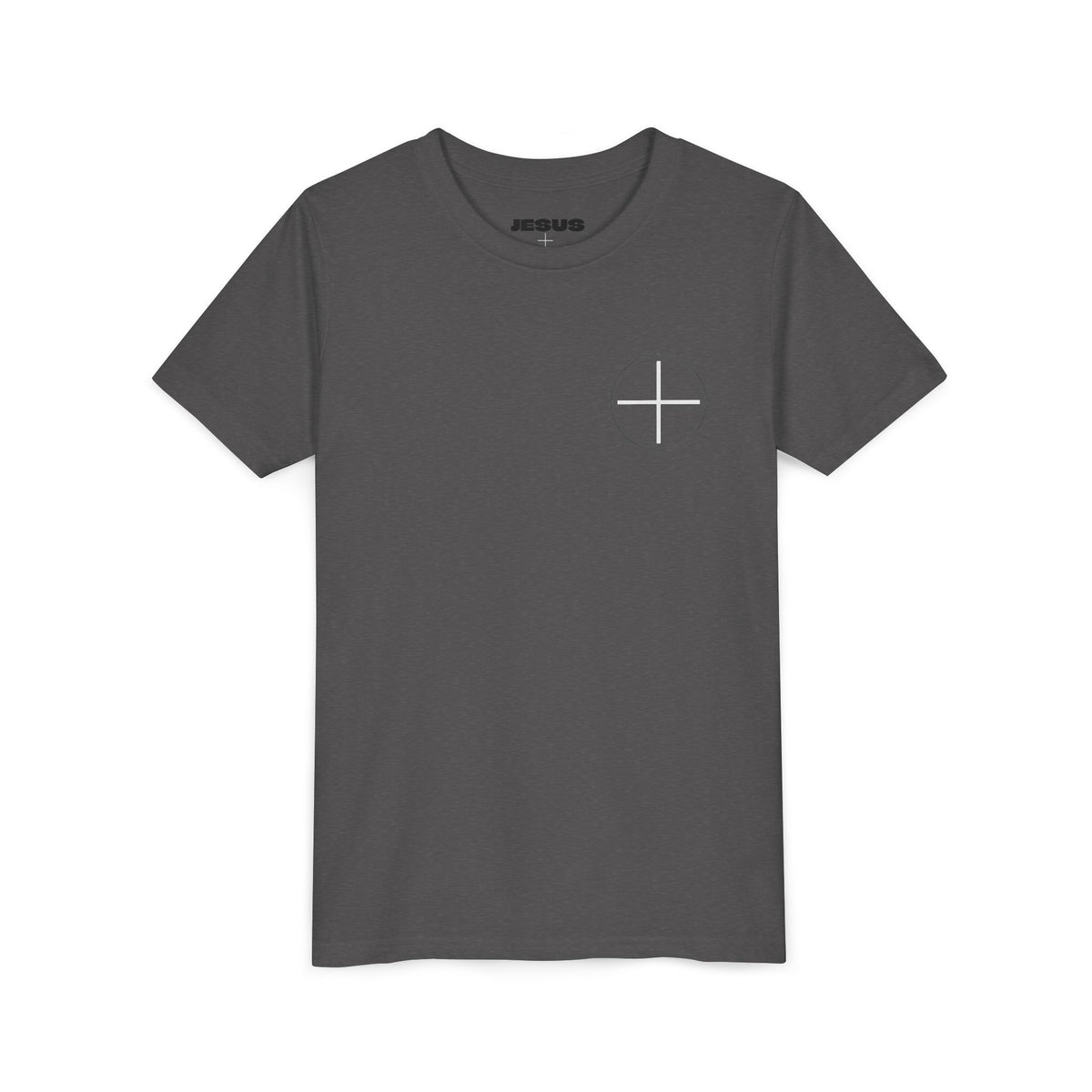 Youth Tee - "Jesus Loves Me" Faith Kids Short Sleeve Shirt