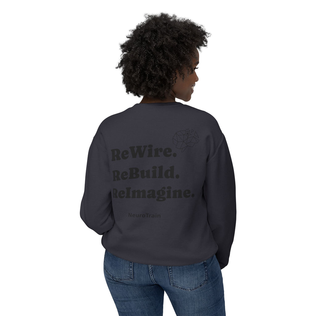 NeuroTrain 'ReWire. ReBuild. ReImagine.' Crewneck Sweatshirt