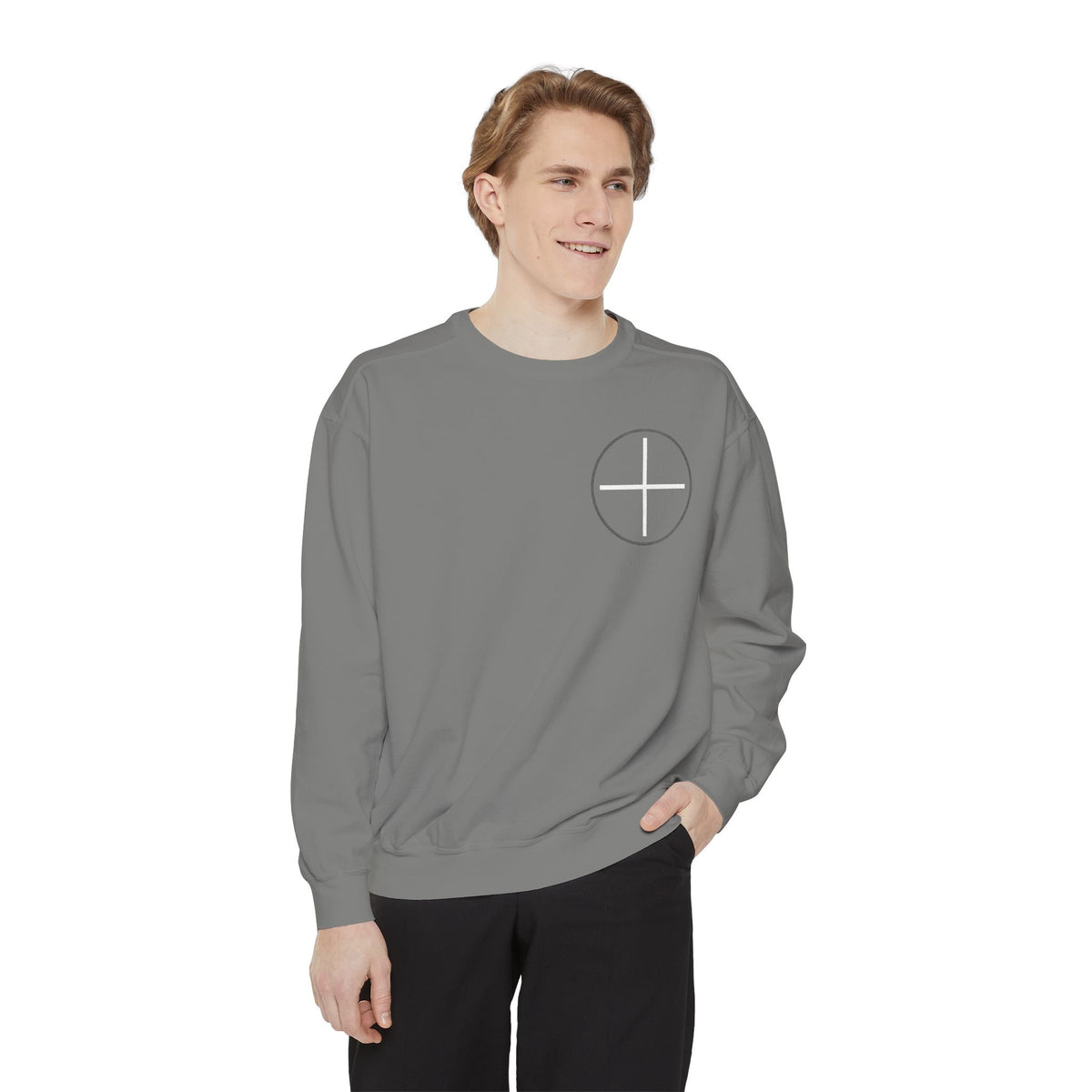 Minimal Moon Sweatshirt — Jesus T