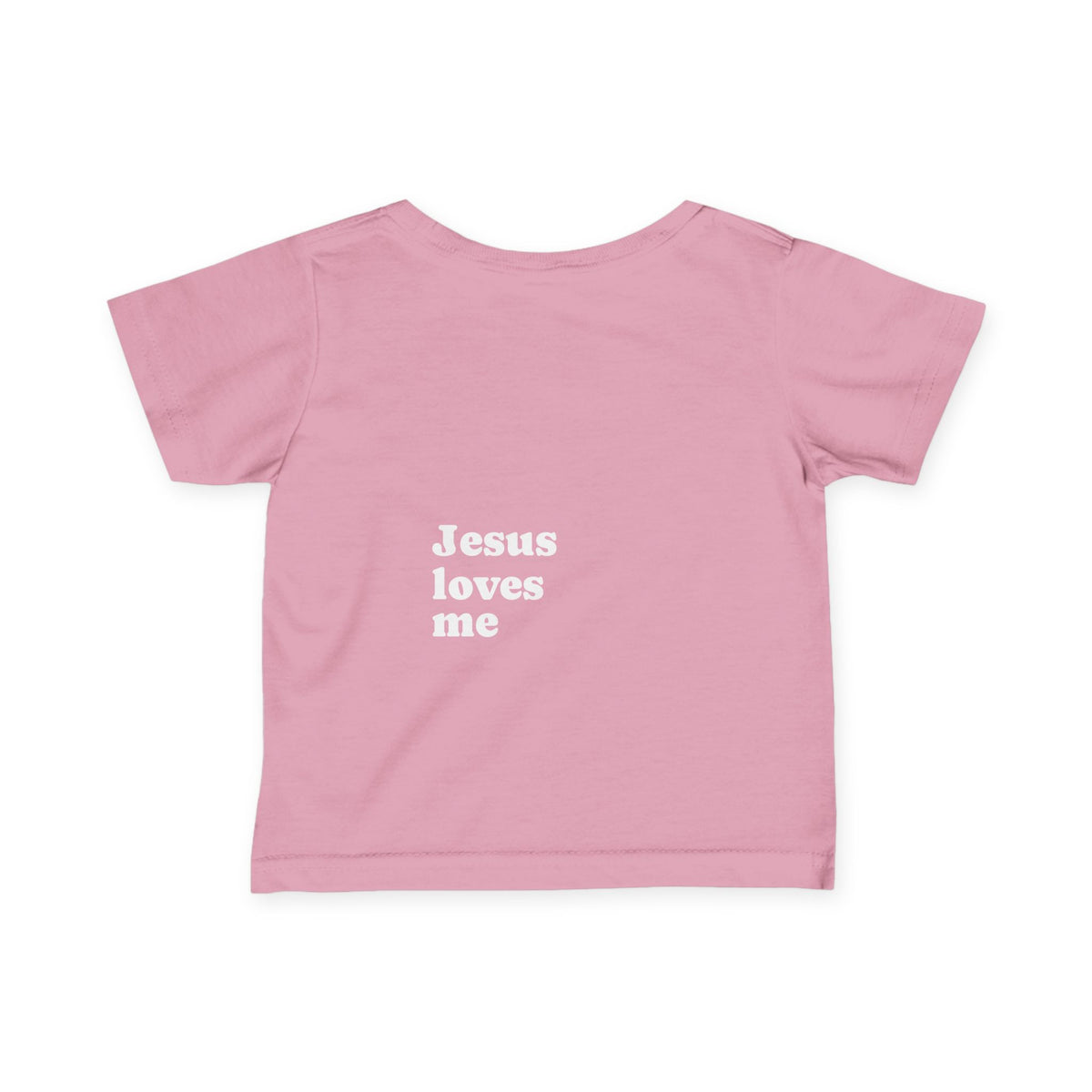Infant Tee - "Jesus Loves Me" Soft Christian Baby Shirt