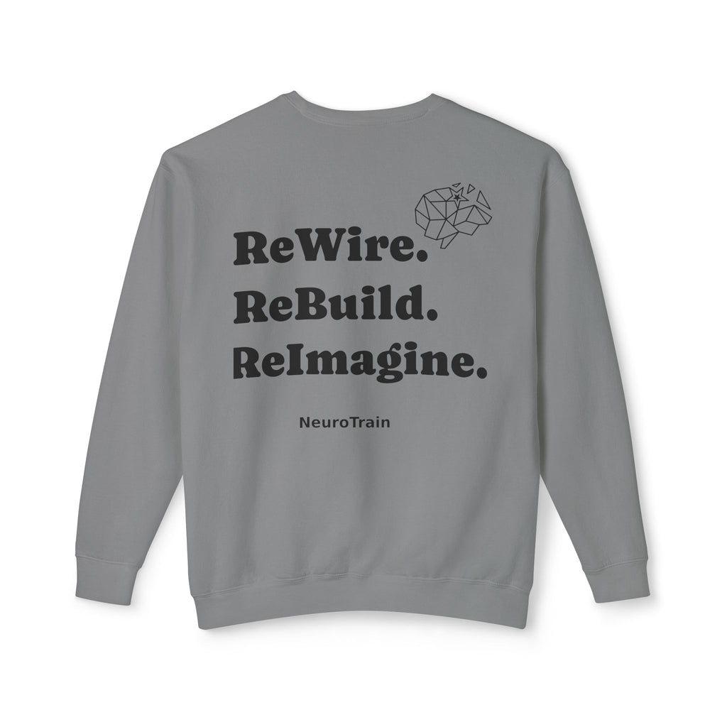 NeuroTrain 'ReWire. ReBuild. ReImagine.' Crewneck Sweatshirt