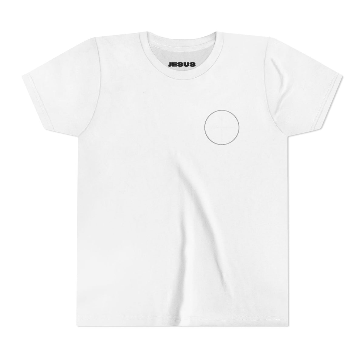 Youth Tee - "Jesus Loves Me" Faith Kids Short Sleeve Shirt