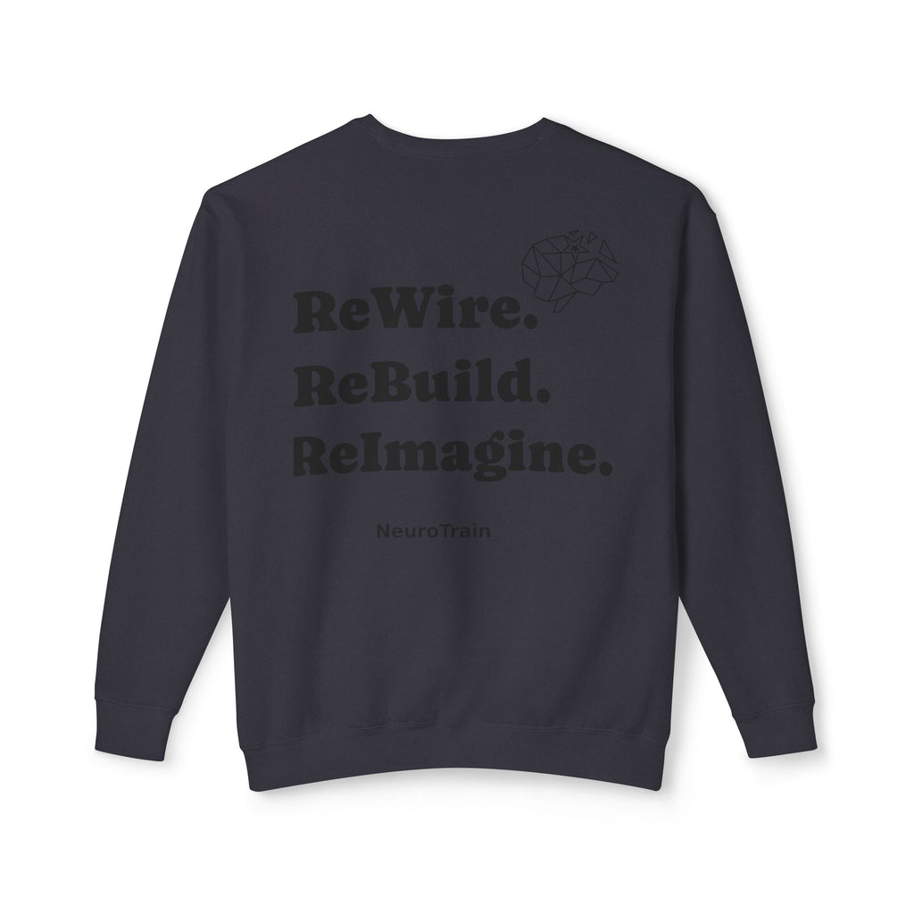 NeuroTrain 'ReWire. ReBuild. ReImagine.' Crewneck Sweatshirt