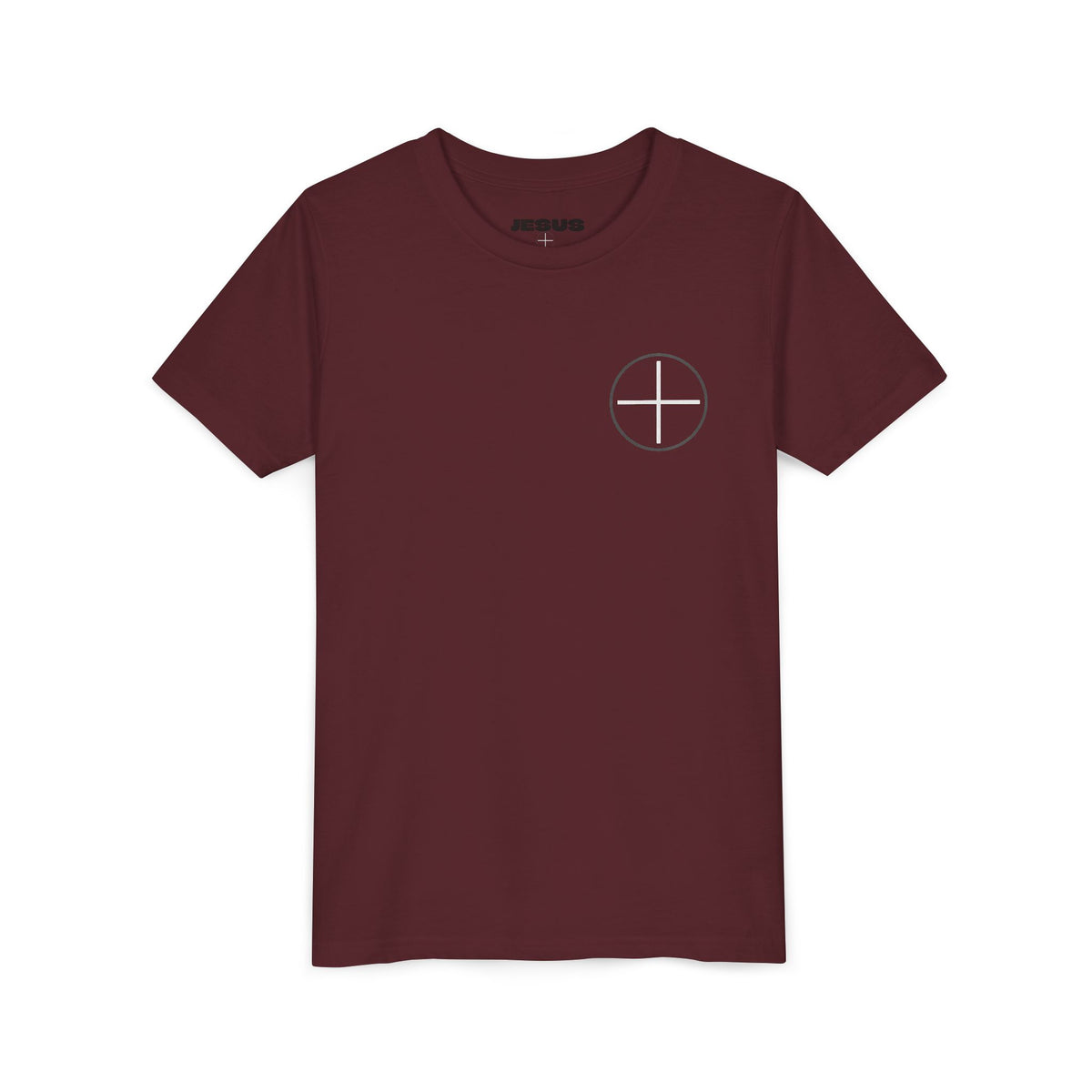 Youth Tee - "Jesus Loves Me" Faith Kids Short Sleeve Shirt