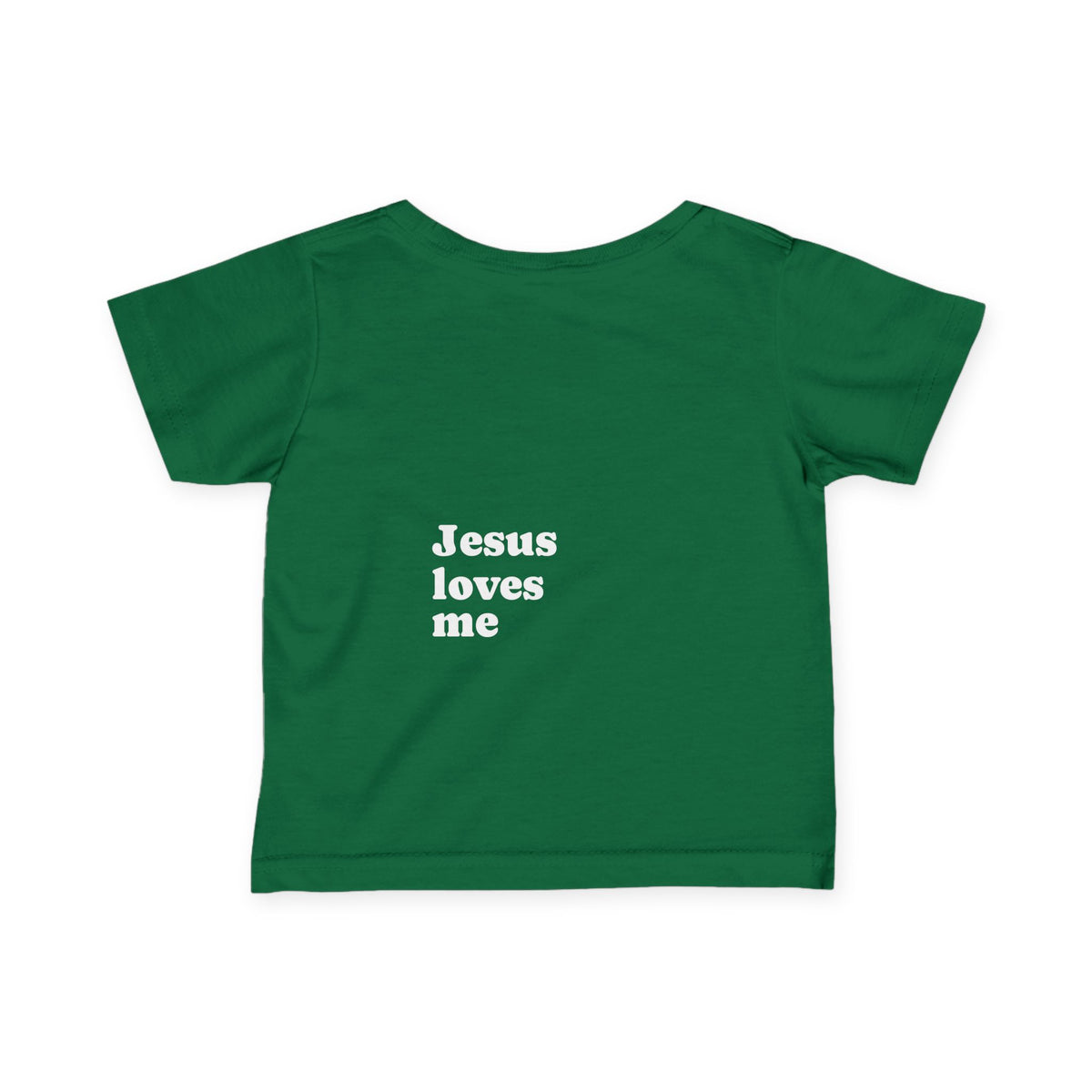 Infant Tee - "Jesus Loves Me" Soft Christian Baby Shirt