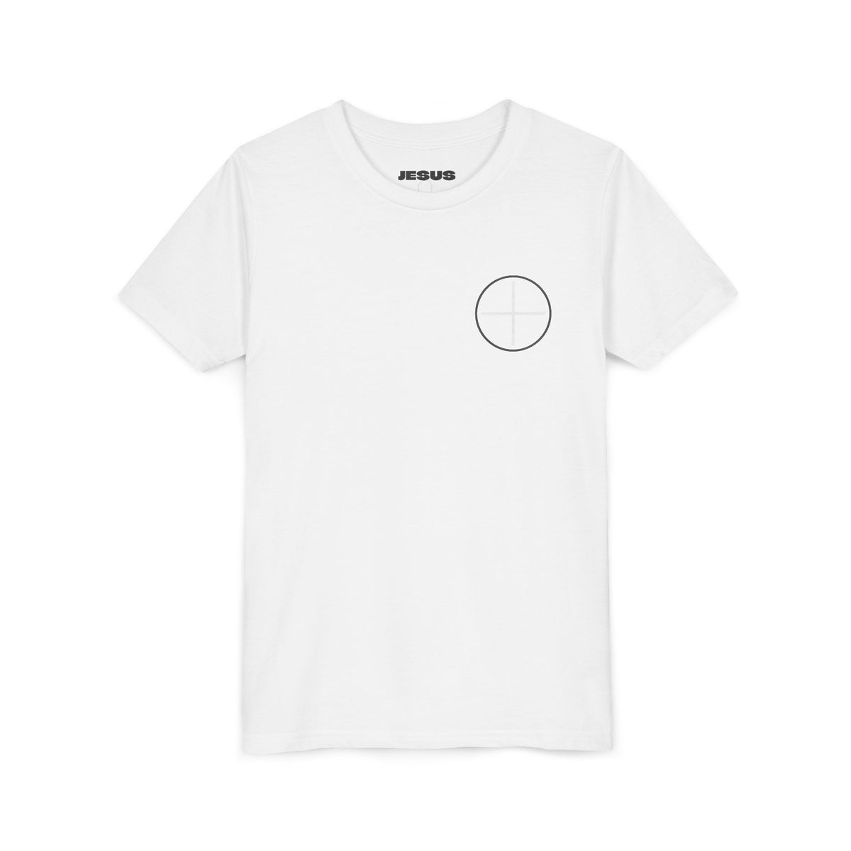 Youth Tee - "Jesus Loves Me" Faith Kids Short Sleeve Shirt