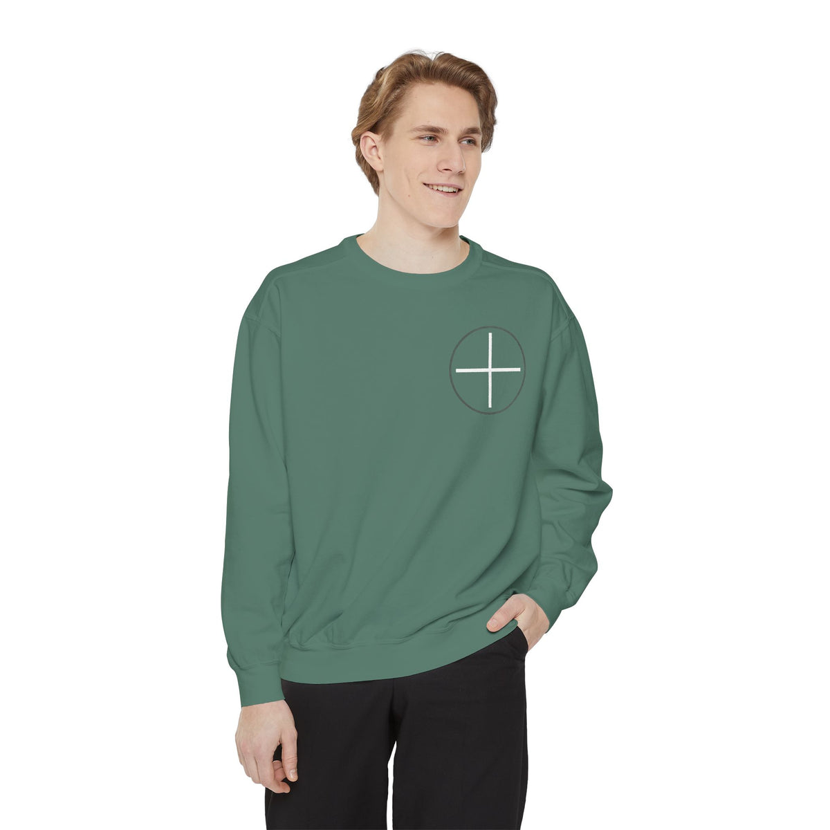 Minimal Moon Sweatshirt — Jesus T