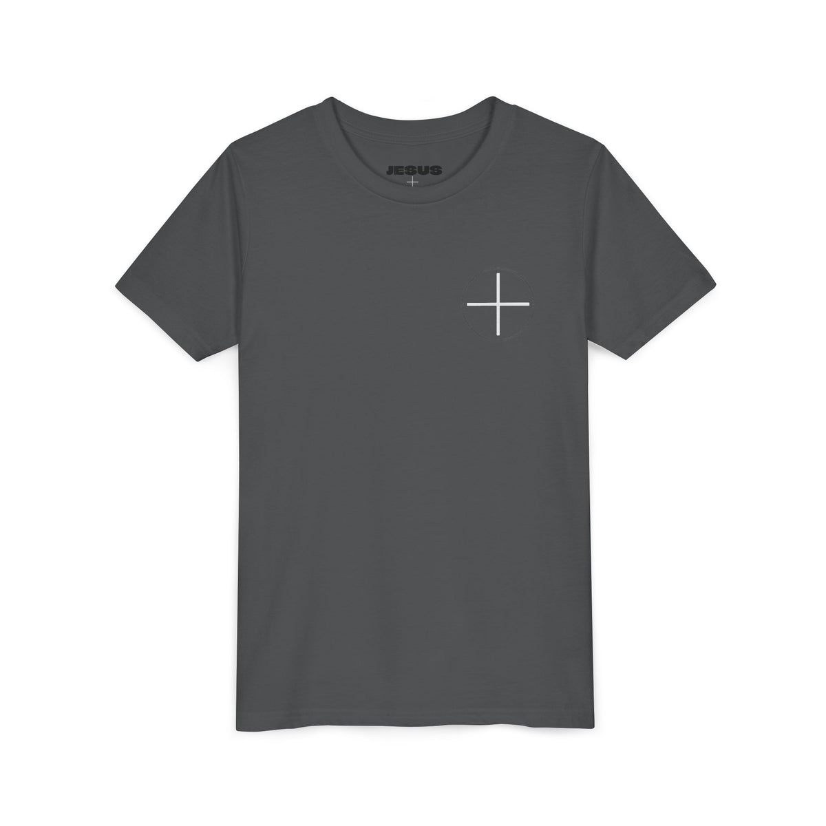 Youth Tee - "Jesus Loves Me" Faith Kids Short Sleeve Shirt