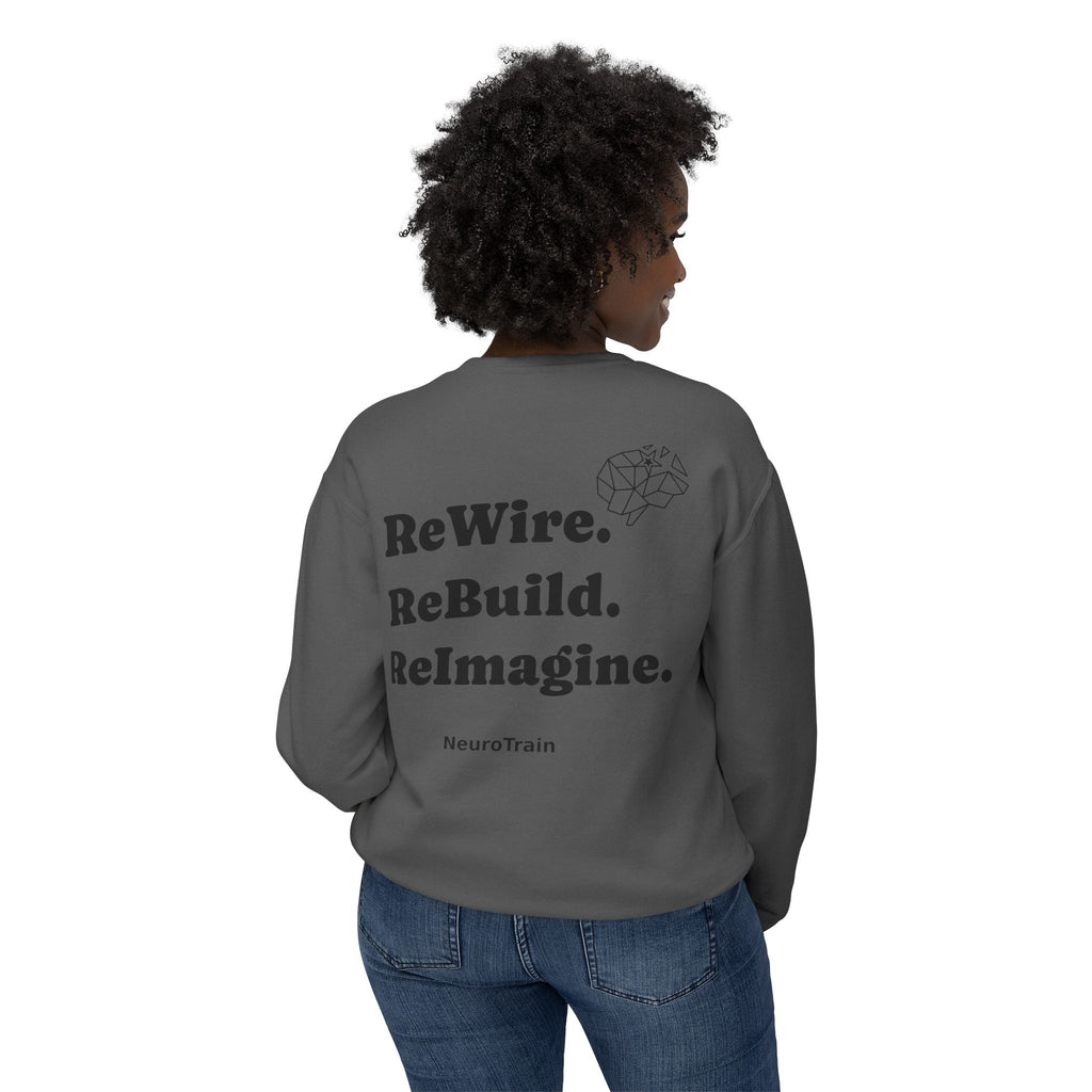 NeuroTrain 'ReWire. ReBuild. ReImagine.' Crewneck Sweatshirt