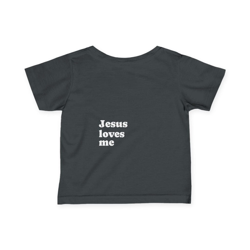 Infant Tee - "Jesus Loves Me" Soft Christian Baby Shirt