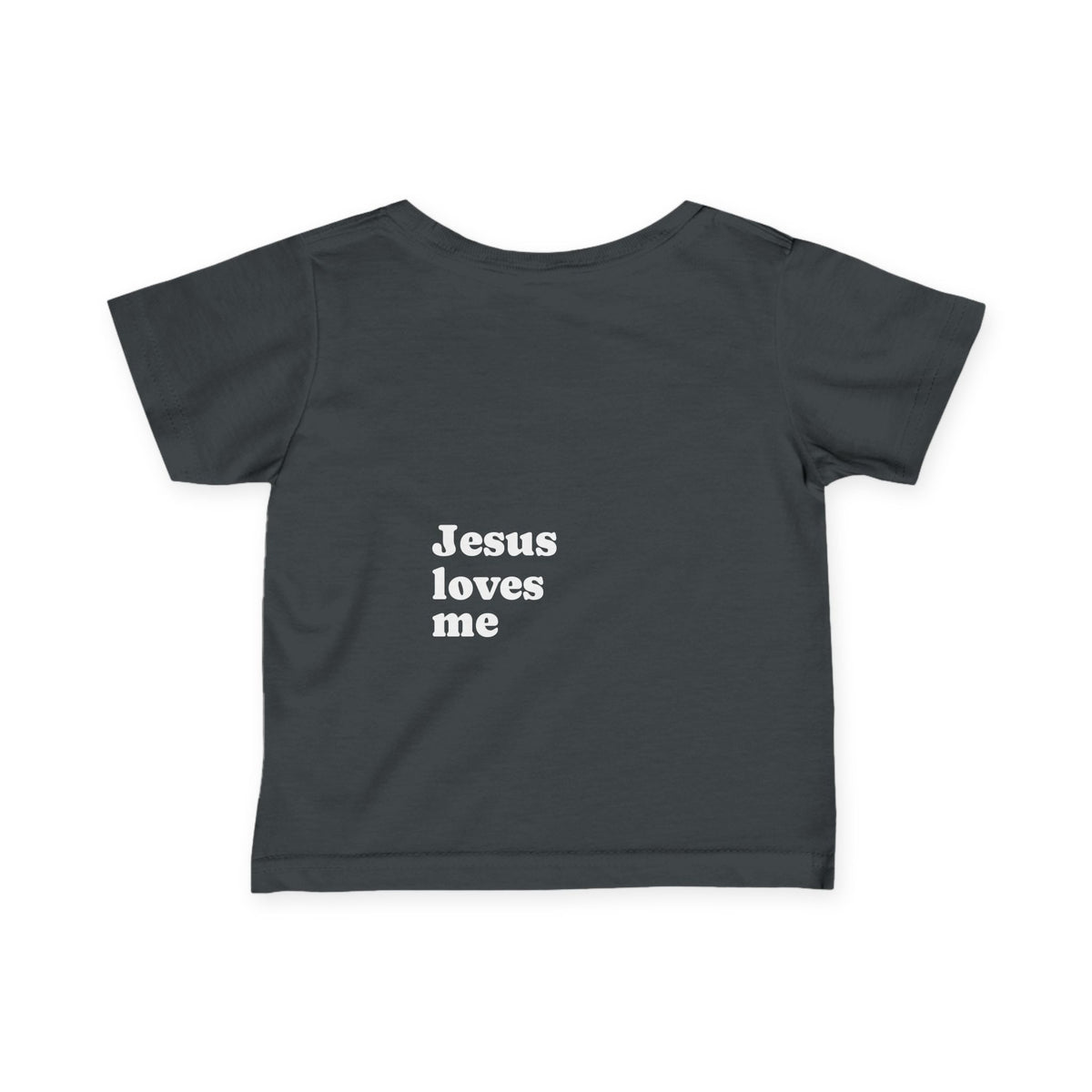 Infant Tee - "Jesus Loves Me" Soft Christian Baby Shirt