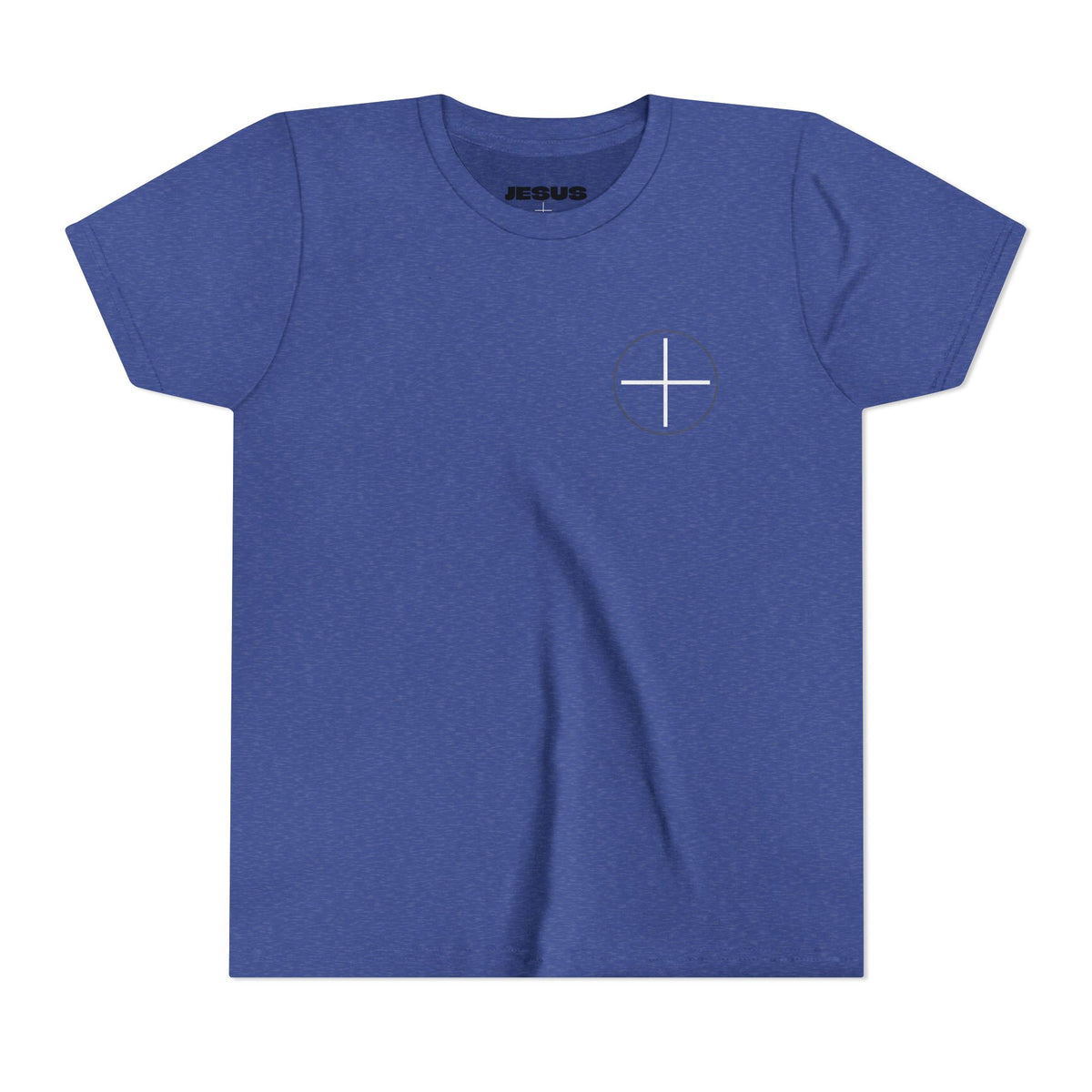 Youth Tee - "Jesus Loves Me" Faith Kids Short Sleeve Shirt