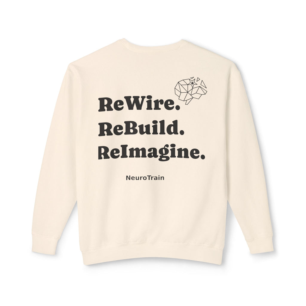 NeuroTrain 'ReWire. ReBuild. ReImagine.' Crewneck Sweatshirt