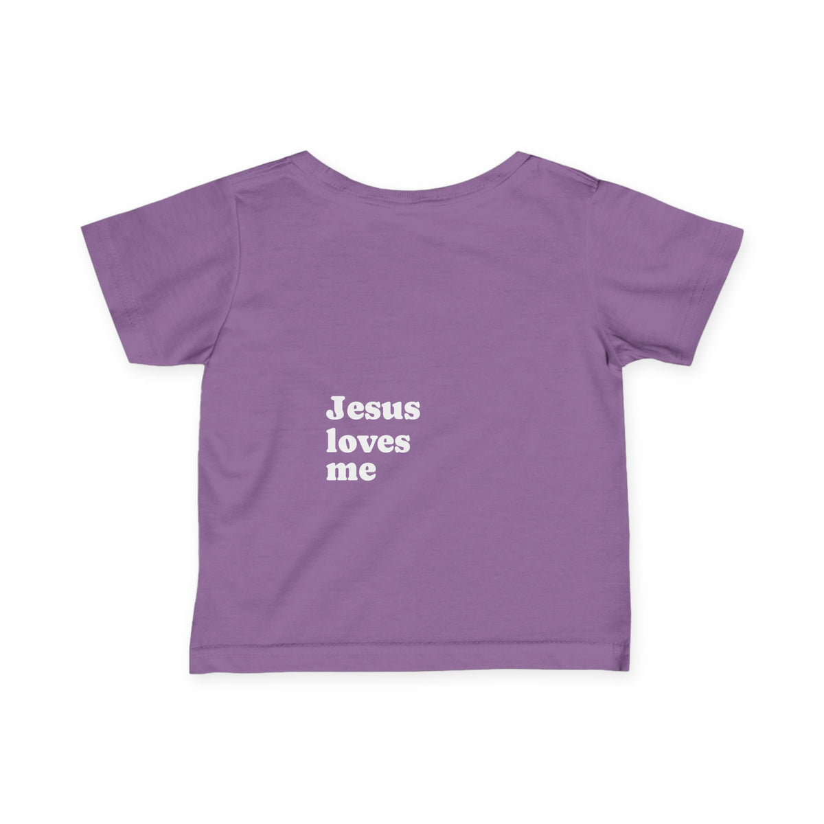 Infant Tee - "Jesus Loves Me" Soft Christian Baby Shirt