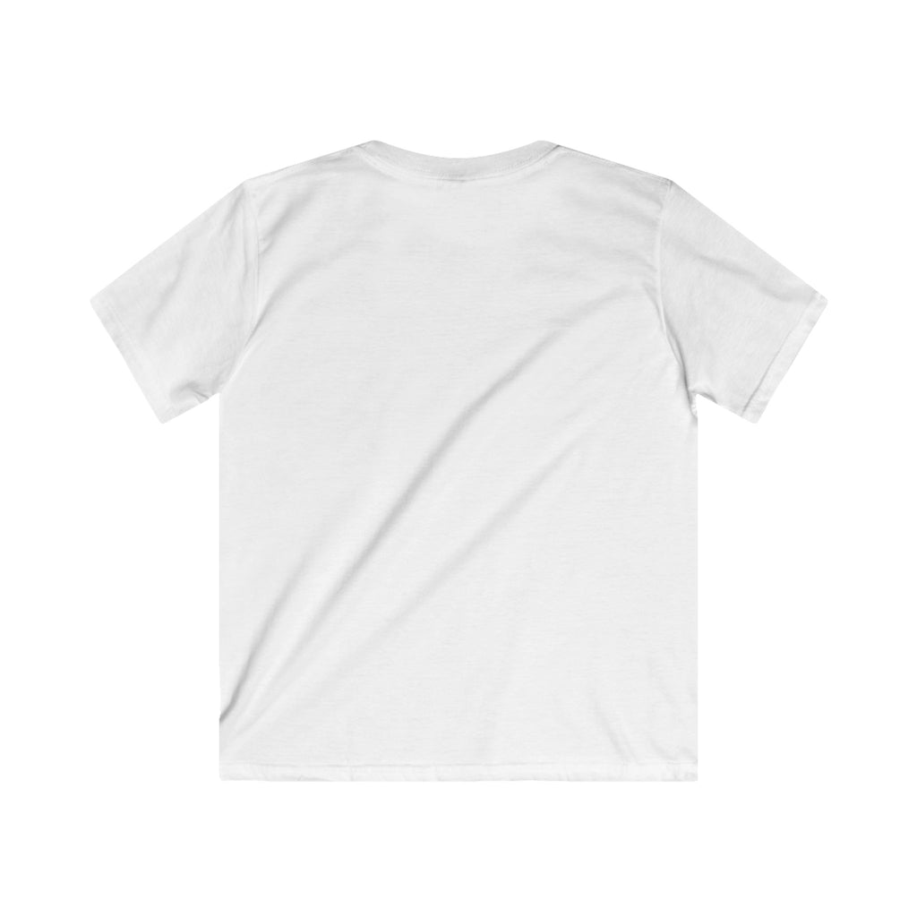 Kids T-Shirt — Plain White Softstyle Tee (Everyday Comfort)