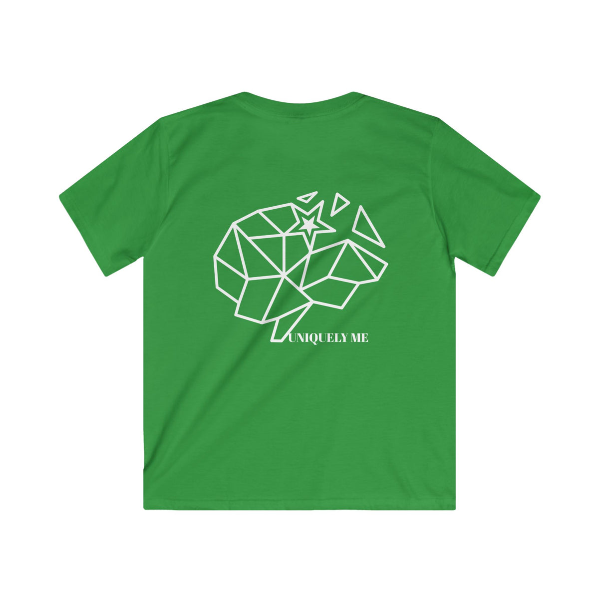 Kids T-Shirt — Plain White Softstyle Tee (Everyday Comfort)
