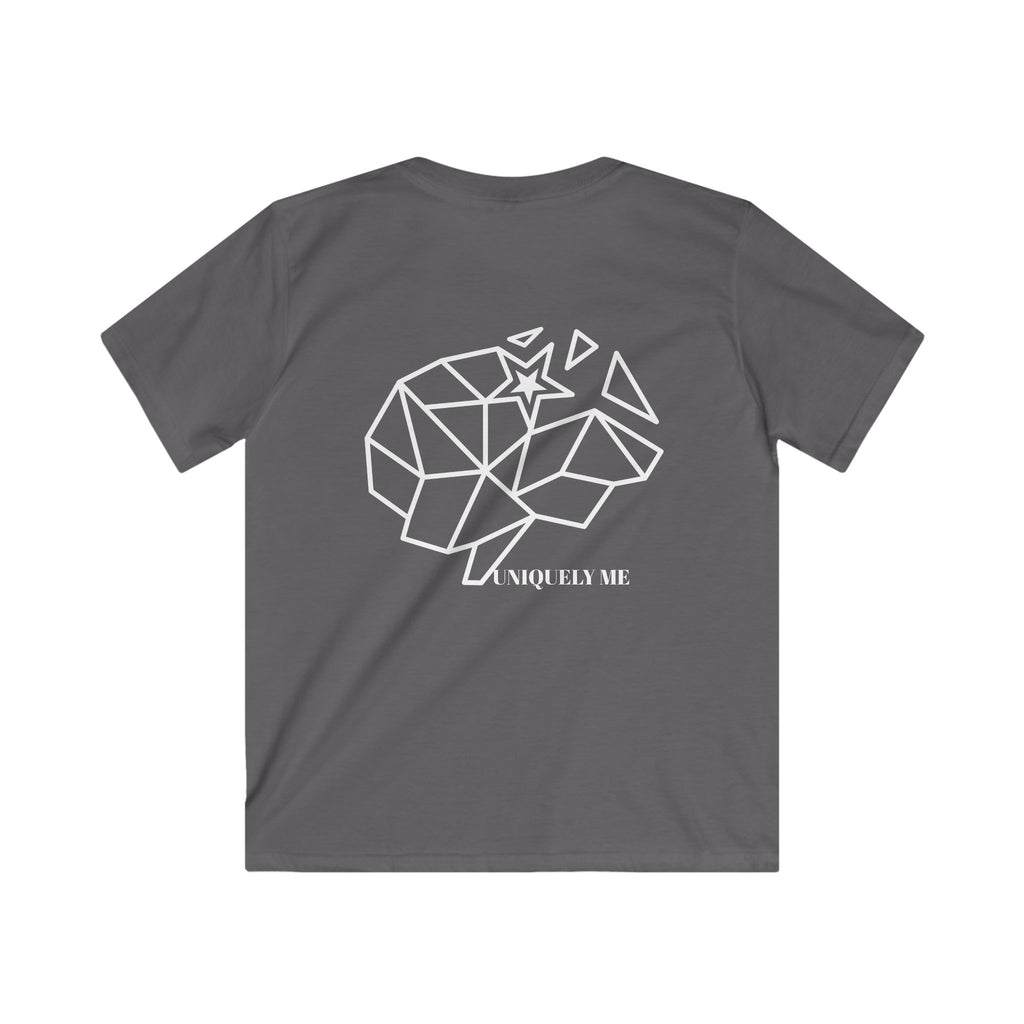 Kids T-Shirt — Plain White Softstyle Tee (Everyday Comfort)