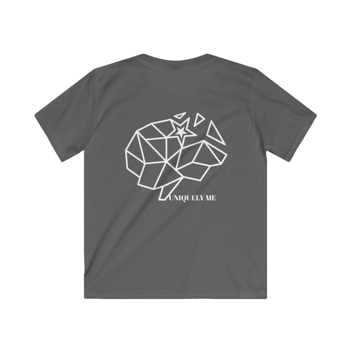Kids T-Shirt — Plain White Softstyle Tee (Everyday Comfort)