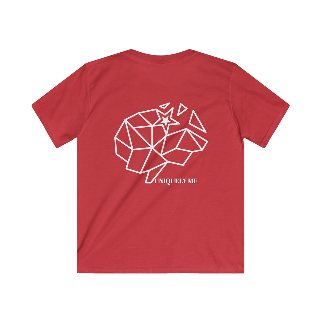 Kids T-Shirt — Plain White Softstyle Tee (Everyday Comfort)