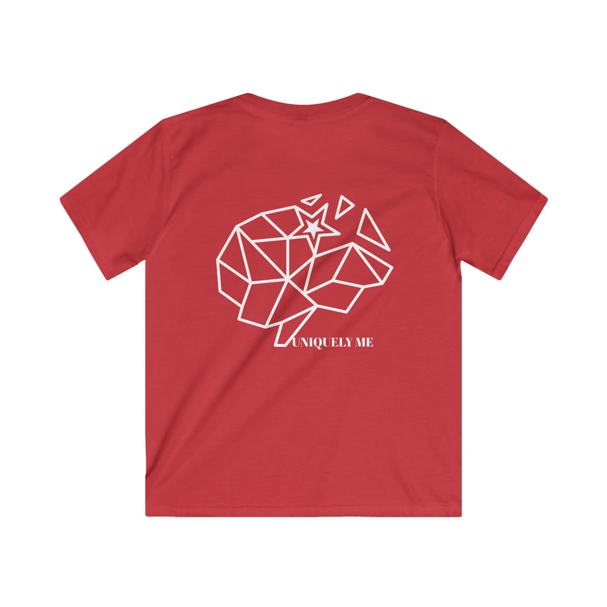 Kids T-Shirt — Plain White Softstyle Tee (Everyday Comfort)