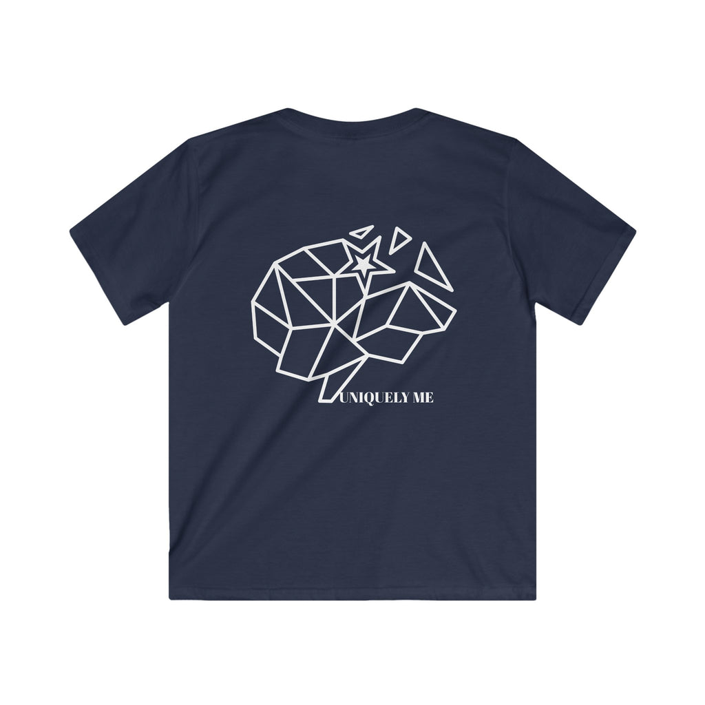 Kids T-Shirt — Plain White Softstyle Tee (Everyday Comfort)