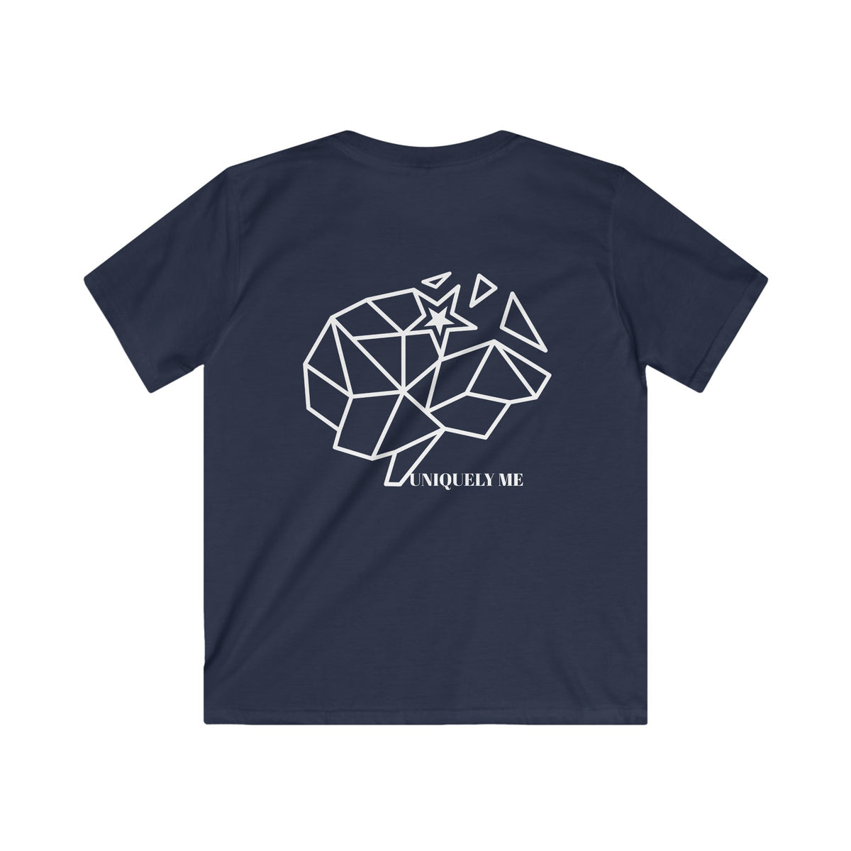 Kids T-Shirt — Plain White Softstyle Tee (Everyday Comfort)