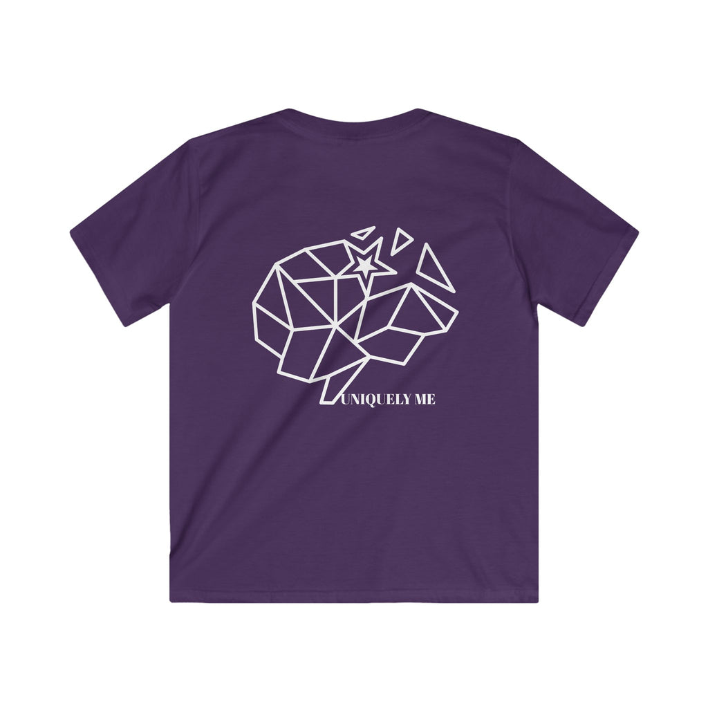 Kids T-Shirt — Plain White Softstyle Tee (Everyday Comfort)