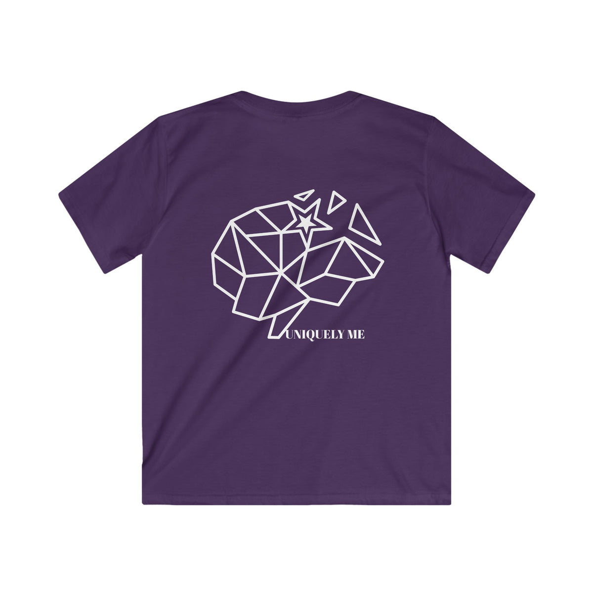 Kids T-Shirt — Plain White Softstyle Tee (Everyday Comfort)