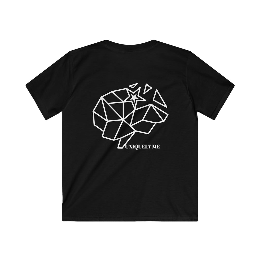 Kids T-Shirt — Plain White Softstyle Tee (Everyday Comfort)