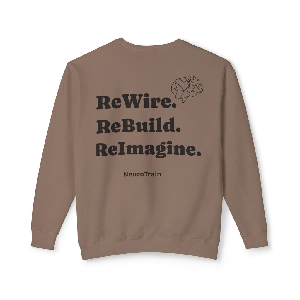 NeuroTrain 'ReWire. ReBuild. ReImagine.' Crewneck Sweatshirt