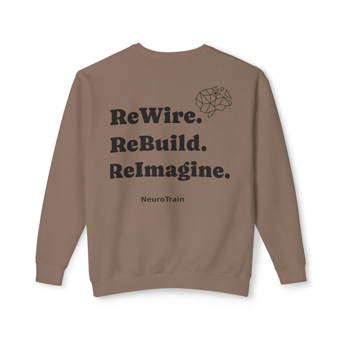 NeuroTrain 'ReWire. ReBuild. ReImagine.' Crewneck Sweatshirt