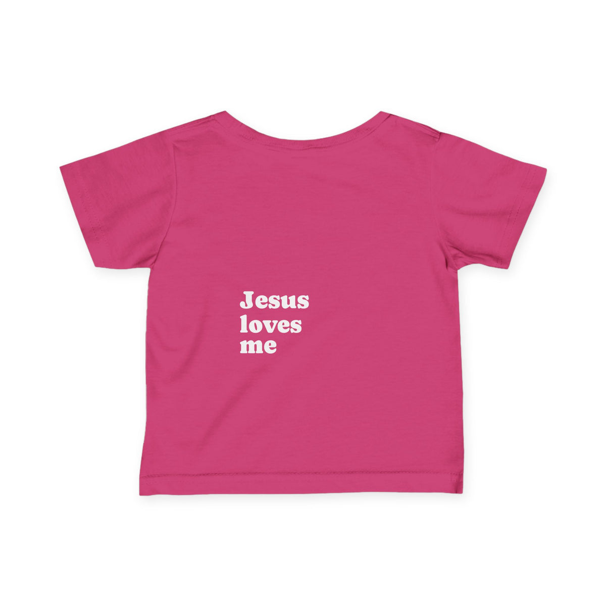 Infant Tee - "Jesus Loves Me" Soft Christian Baby Shirt