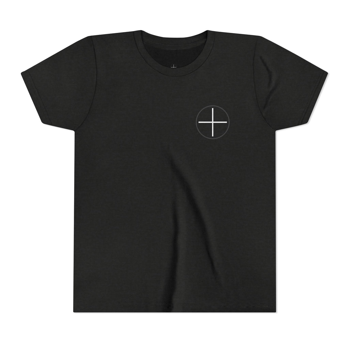 Youth Tee - "Jesus Loves Me" Faith Kids Short Sleeve Shirt