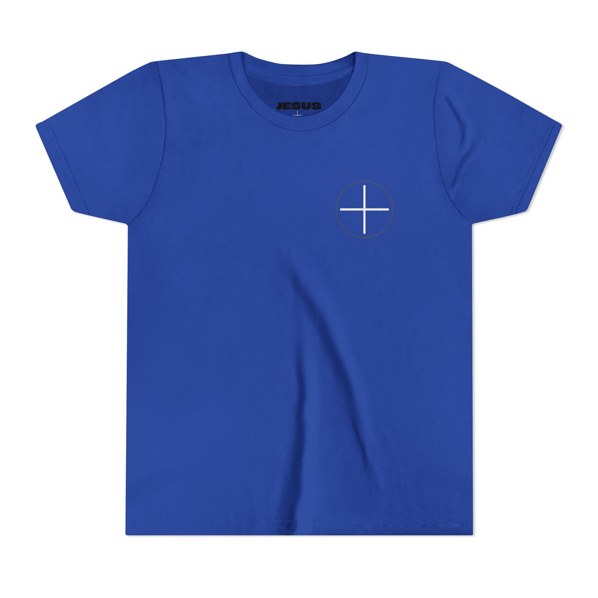 Youth Tee - "Jesus Loves Me" Faith Kids Short Sleeve Shirt