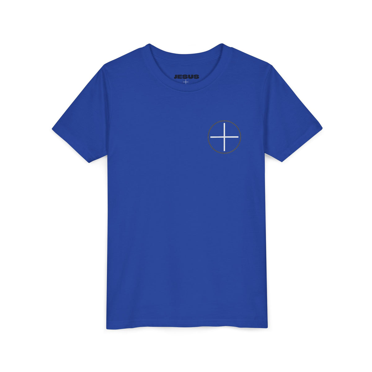 Youth Tee - "Jesus Loves Me" Faith Kids Short Sleeve Shirt
