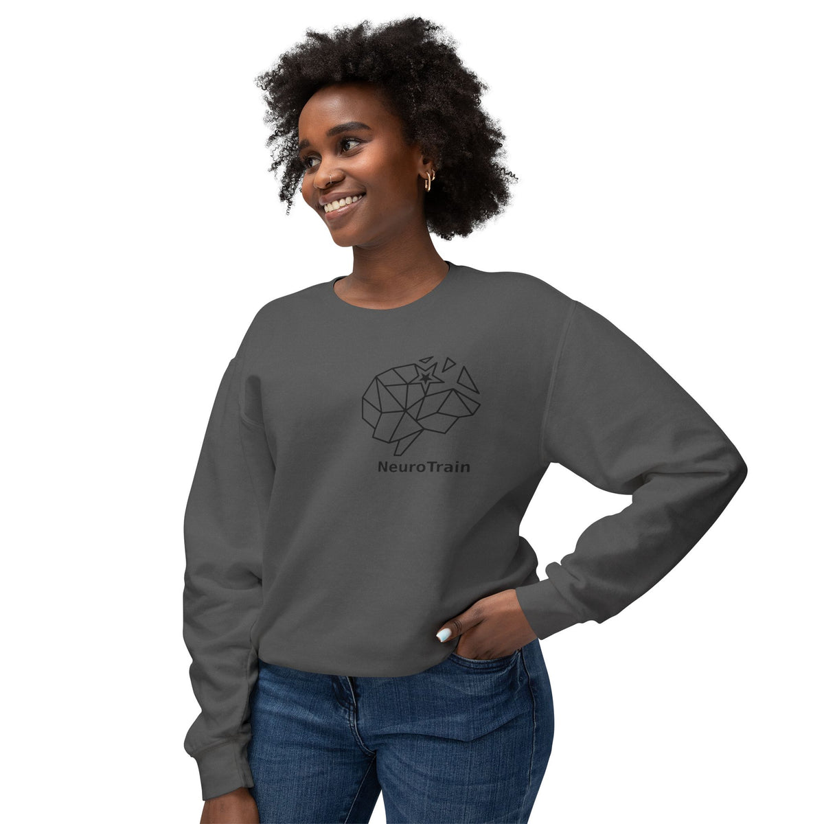 NeuroTrain 'ReWire. ReBuild. ReImagine.' Crewneck Sweatshirt