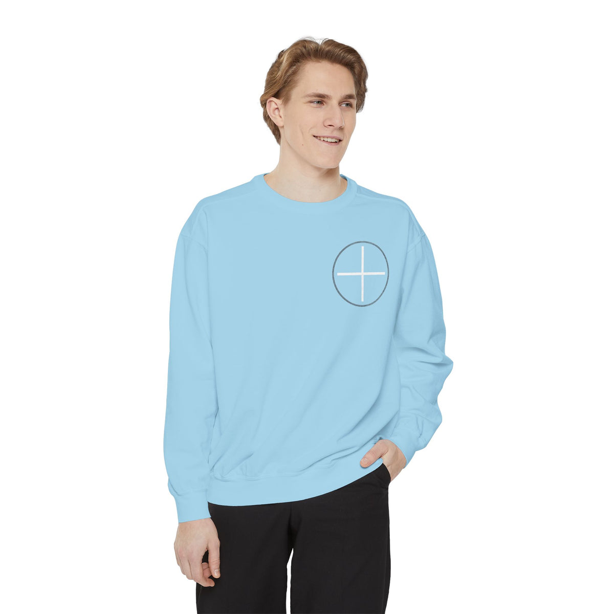 Minimal Moon Sweatshirt — Jesus T