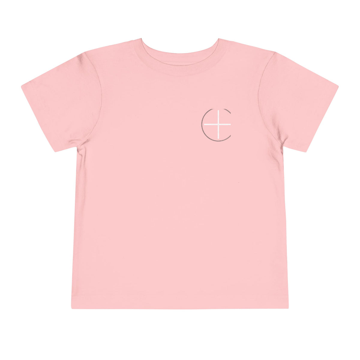 Toddler Tee — Minimal 'Jesus Loves Me' Christian Kids Shirt