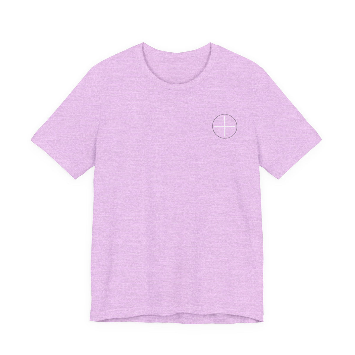T-Shirt — Minimal White Tee with Subtle Back Text (Clean Casual Essential)