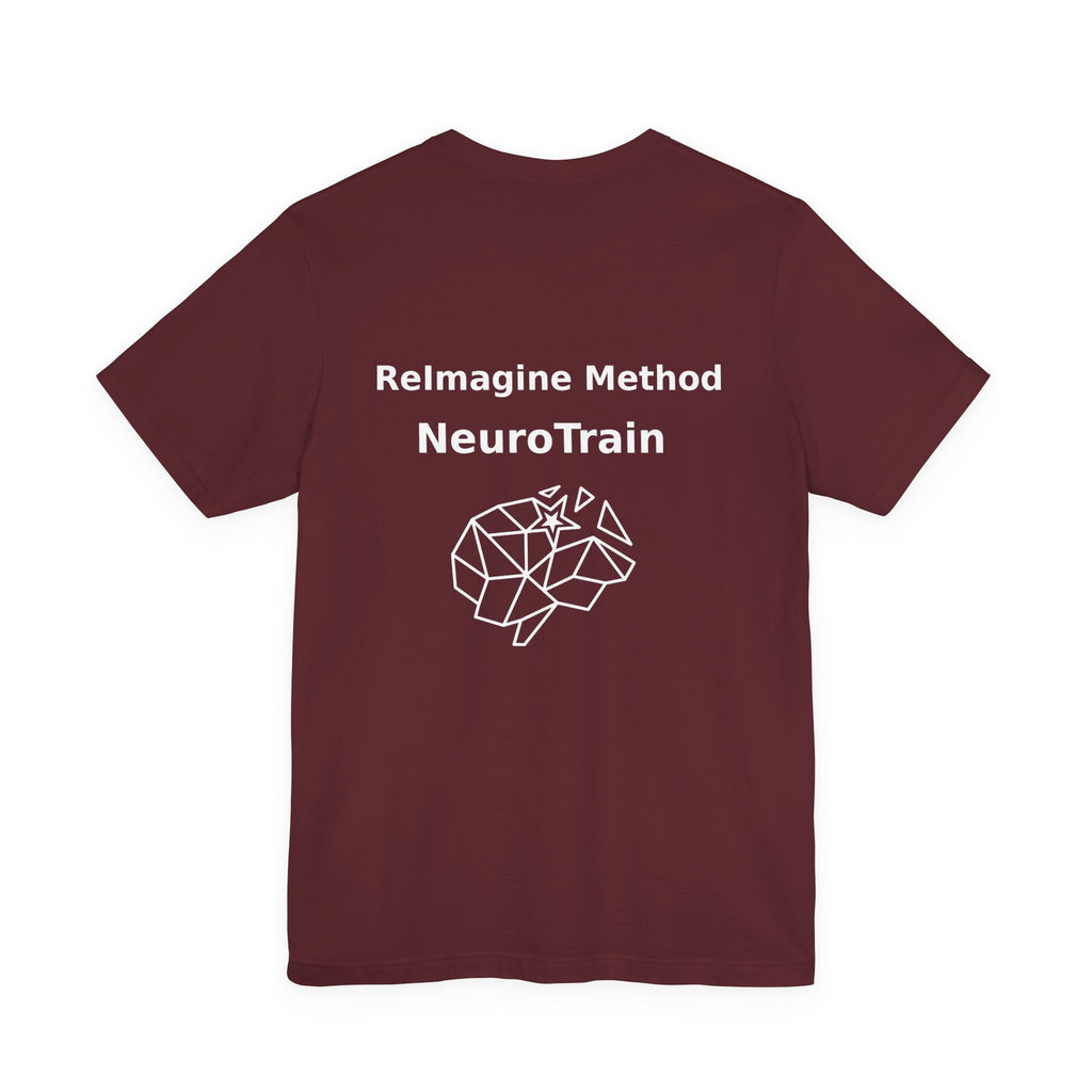 NeuroTrain 'ReImagine Method' Brain Logo T-Shirt