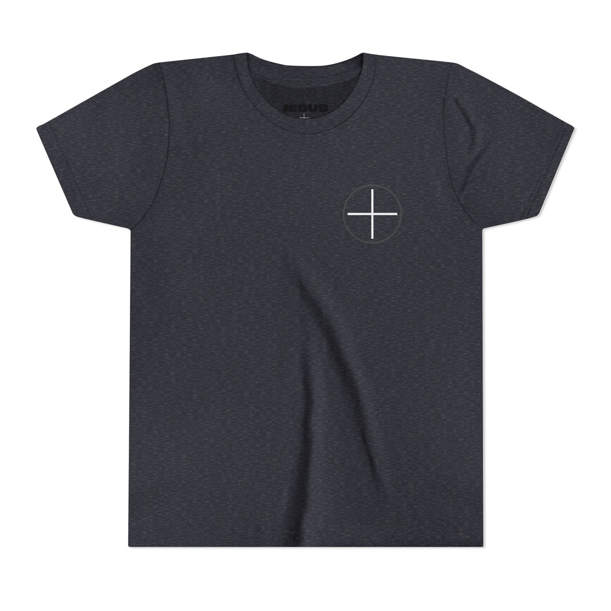 Youth Tee - "Jesus Loves Me" Faith Kids Short Sleeve Shirt
