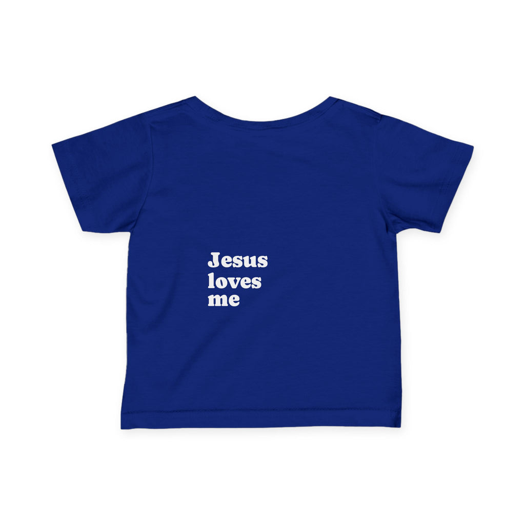 Infant Tee - "Jesus Loves Me" Soft Christian Baby Shirt