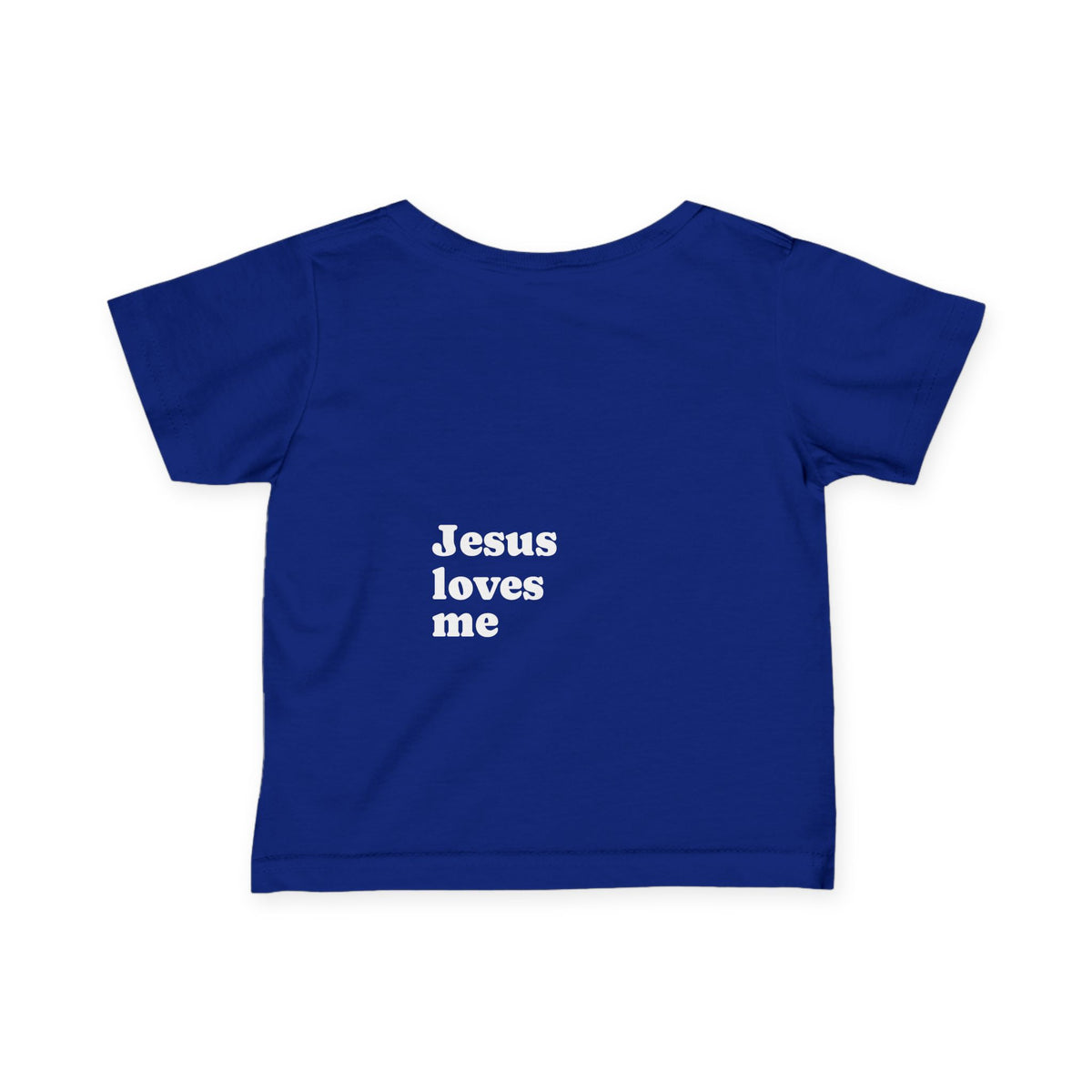 Infant Tee - "Jesus Loves Me" Soft Christian Baby Shirt