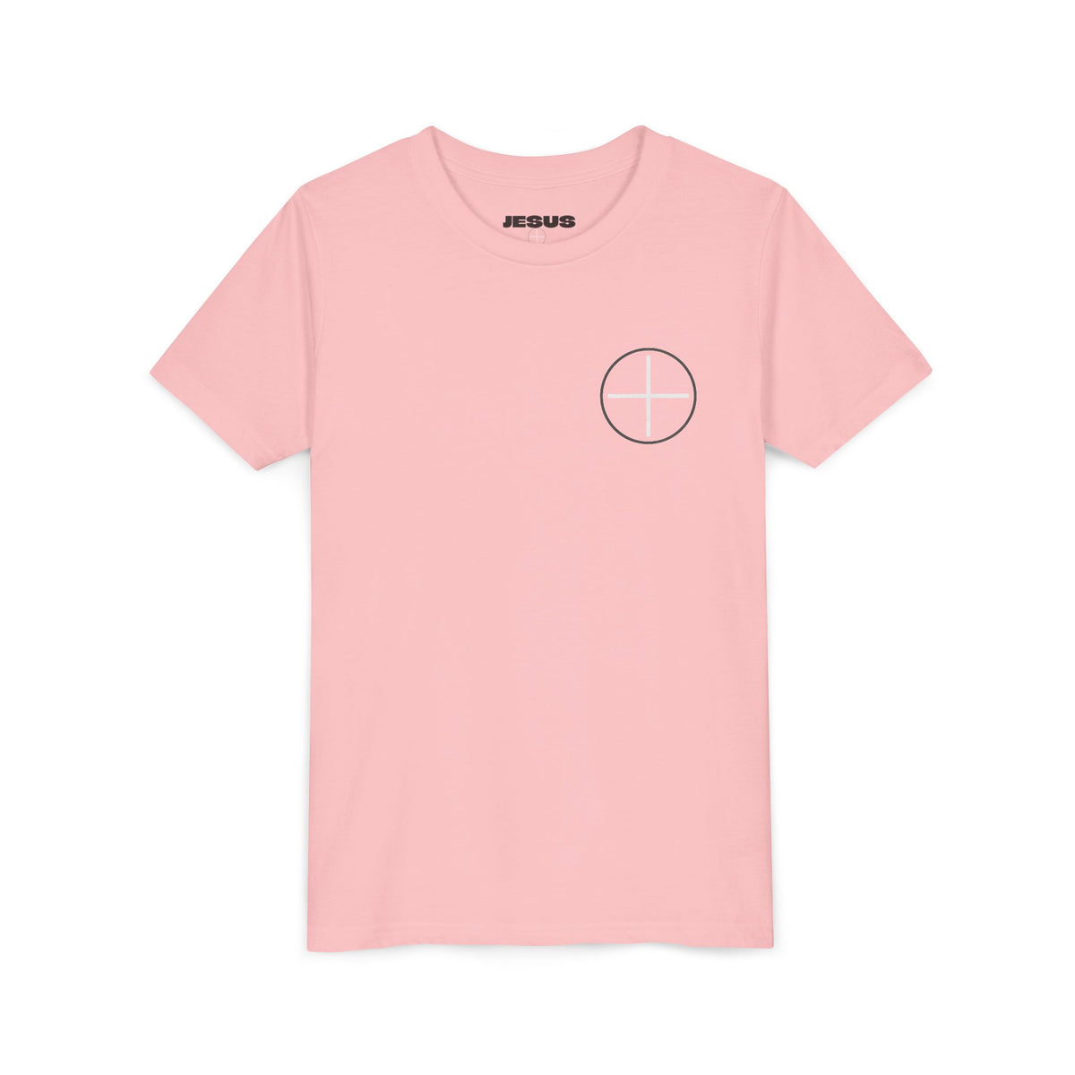 Youth Tee - "Jesus Loves Me" Faith Kids Short Sleeve Shirt
