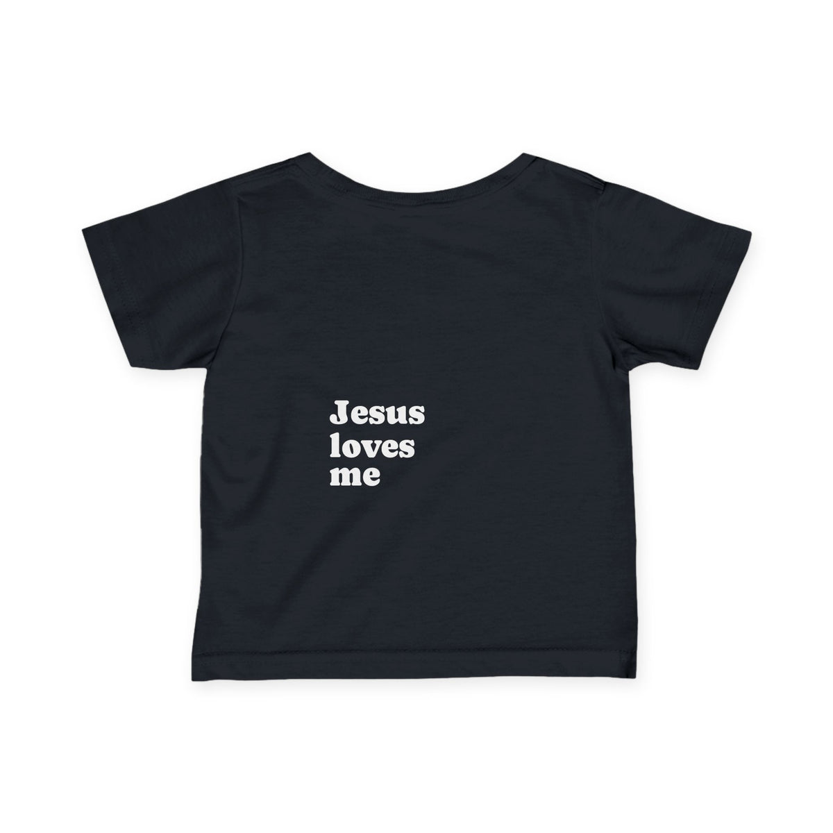 Infant Tee - "Jesus Loves Me" Soft Christian Baby Shirt