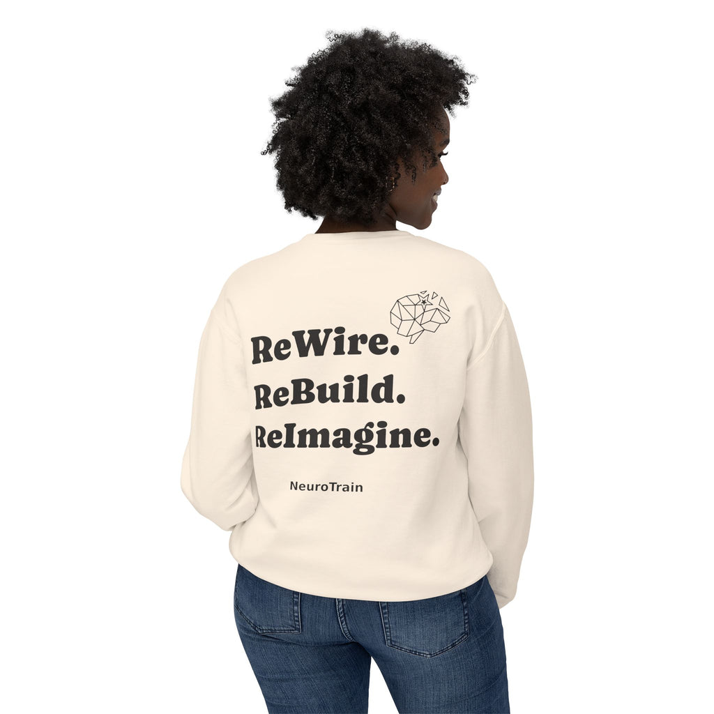 NeuroTrain 'ReWire. ReBuild. ReImagine.' Crewneck Sweatshirt