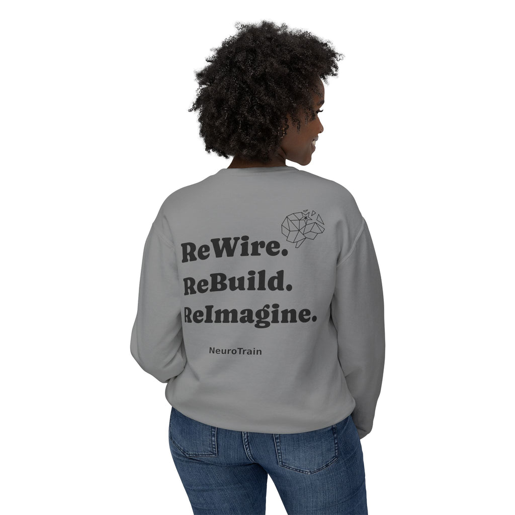 NeuroTrain 'ReWire. ReBuild. ReImagine.' Crewneck Sweatshirt