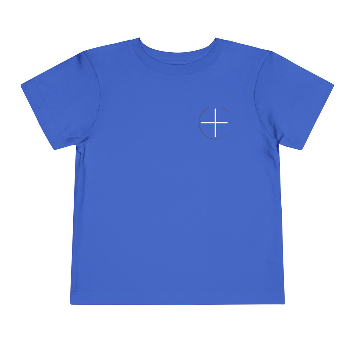 Toddler Tee — Minimal 'Jesus Loves Me' Christian Kids Shirt