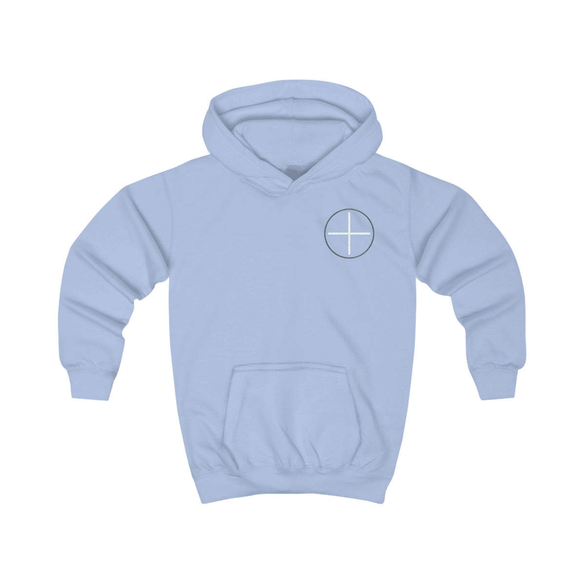 Kids Hoodie —Jesus T-Jesus Loves Me Modern Hoodie